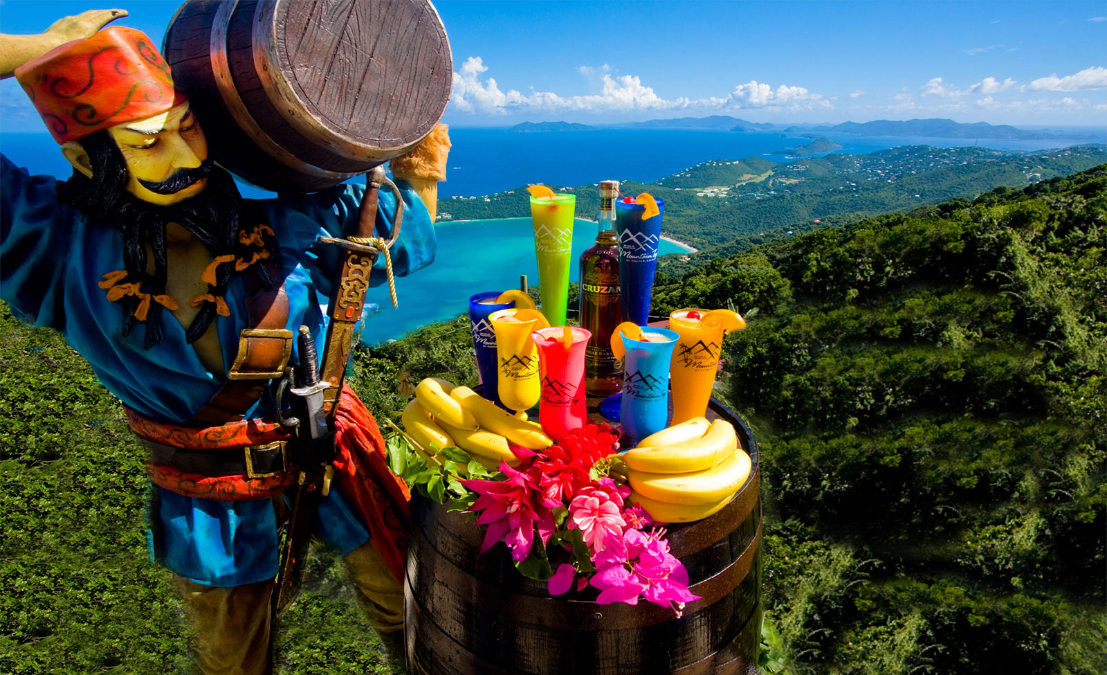 View from Mountain Top St. Thomas