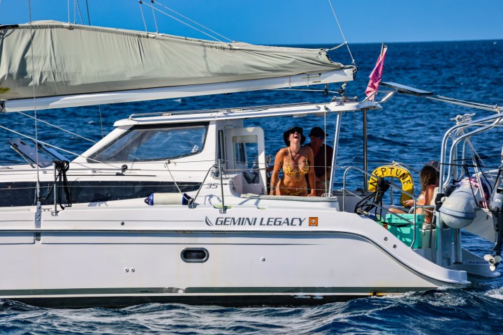 a large ship in a body of water